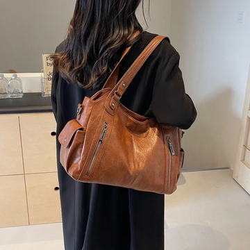 Damentasche Schultertasche mit mehreren Fächern und stilvollem Design