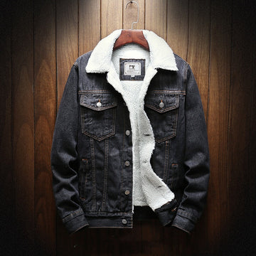 Herren Jacke mit klassischem Schnitt, Knopfverschluss und Brusttaschen