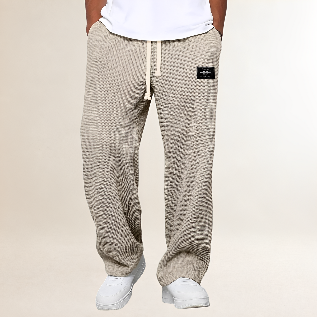 Herren Jogginghose mit Kordelzug und Relaxschnitt - Bequemer Freizeitstil