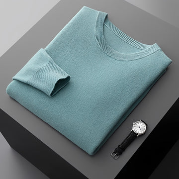 Herren Pullover Rundhalsausschnitt Langarm Freizeit - lockerer Schnitt