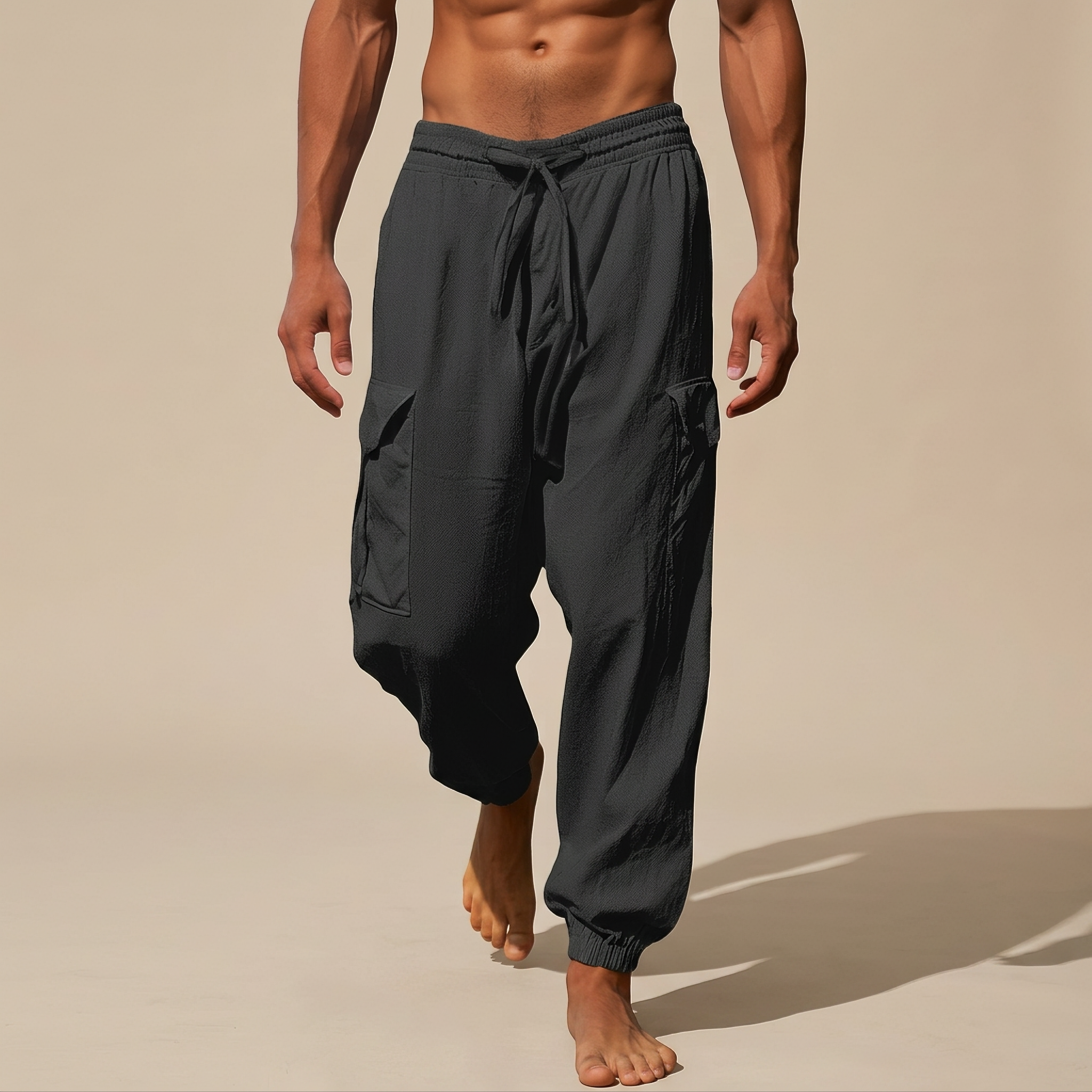 Rodgers - Bequeme Lockere Hose mit Taschen