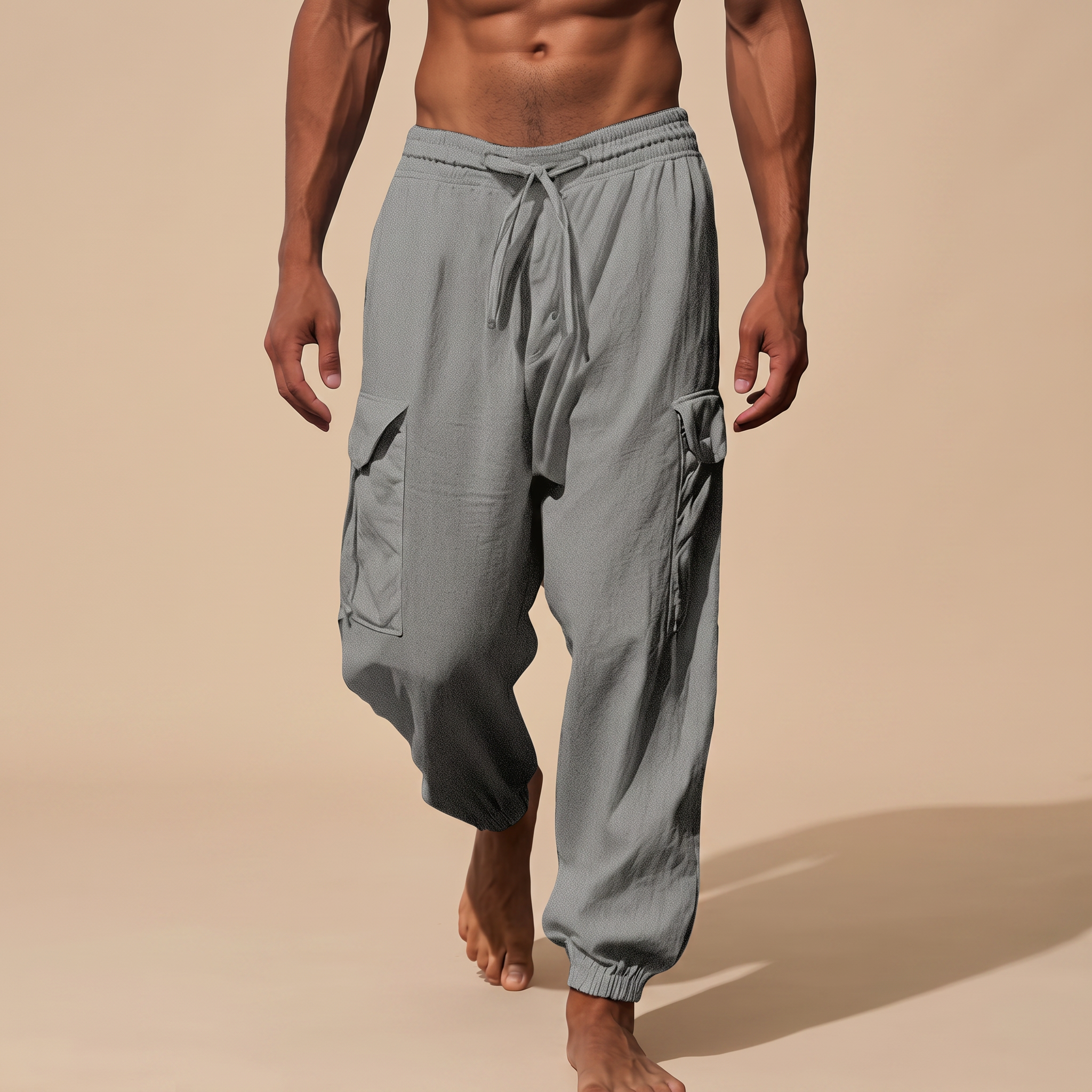 Rodgers - Bequeme Lockere Hose mit Taschen