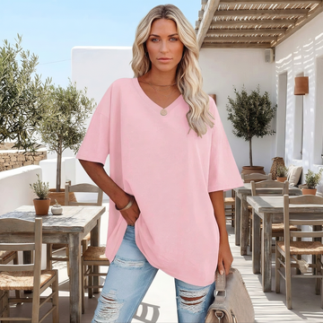 Alissa - Lässiges Übergrößen T-Shirt