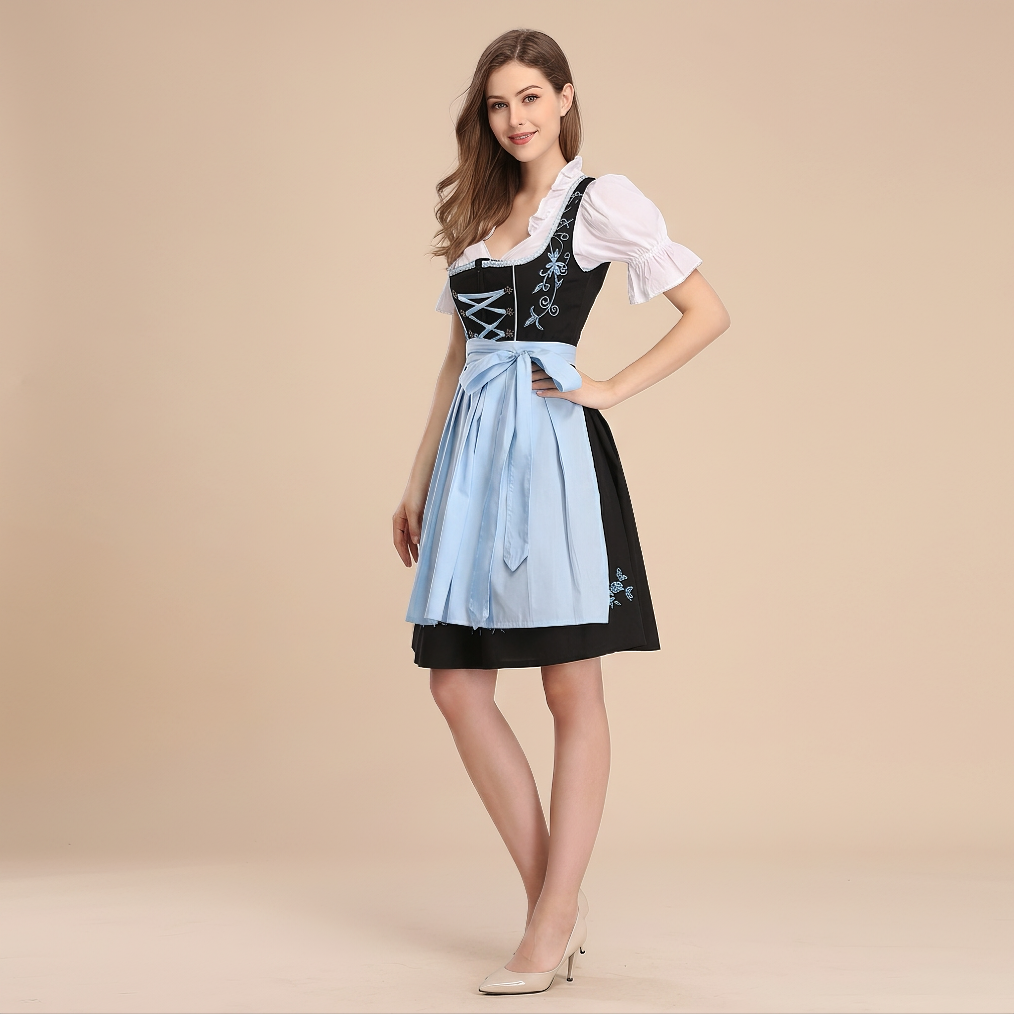 Angela - Ethnisches Oktoberfestkleid