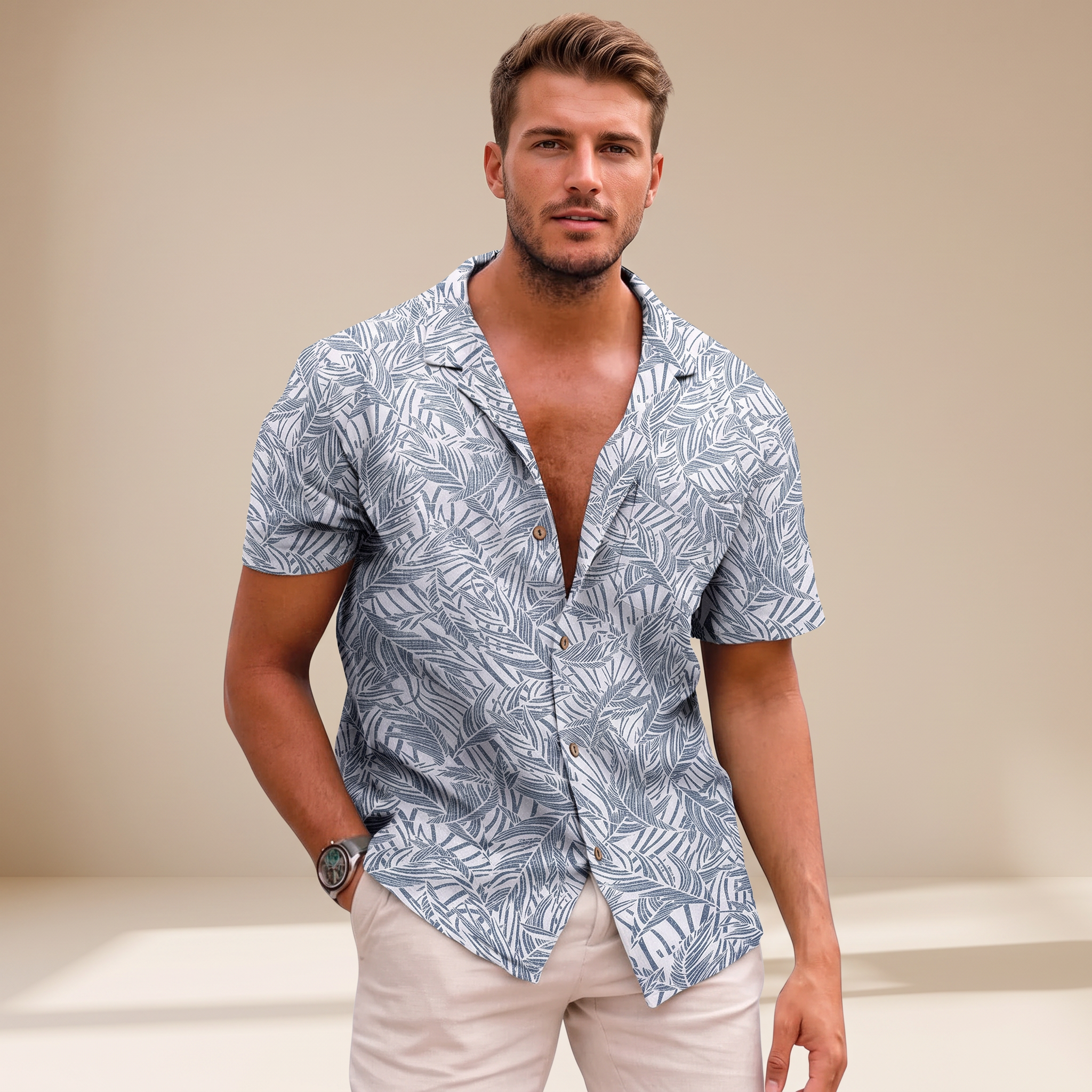 Tiago - Hawaiianische Blumenshirts