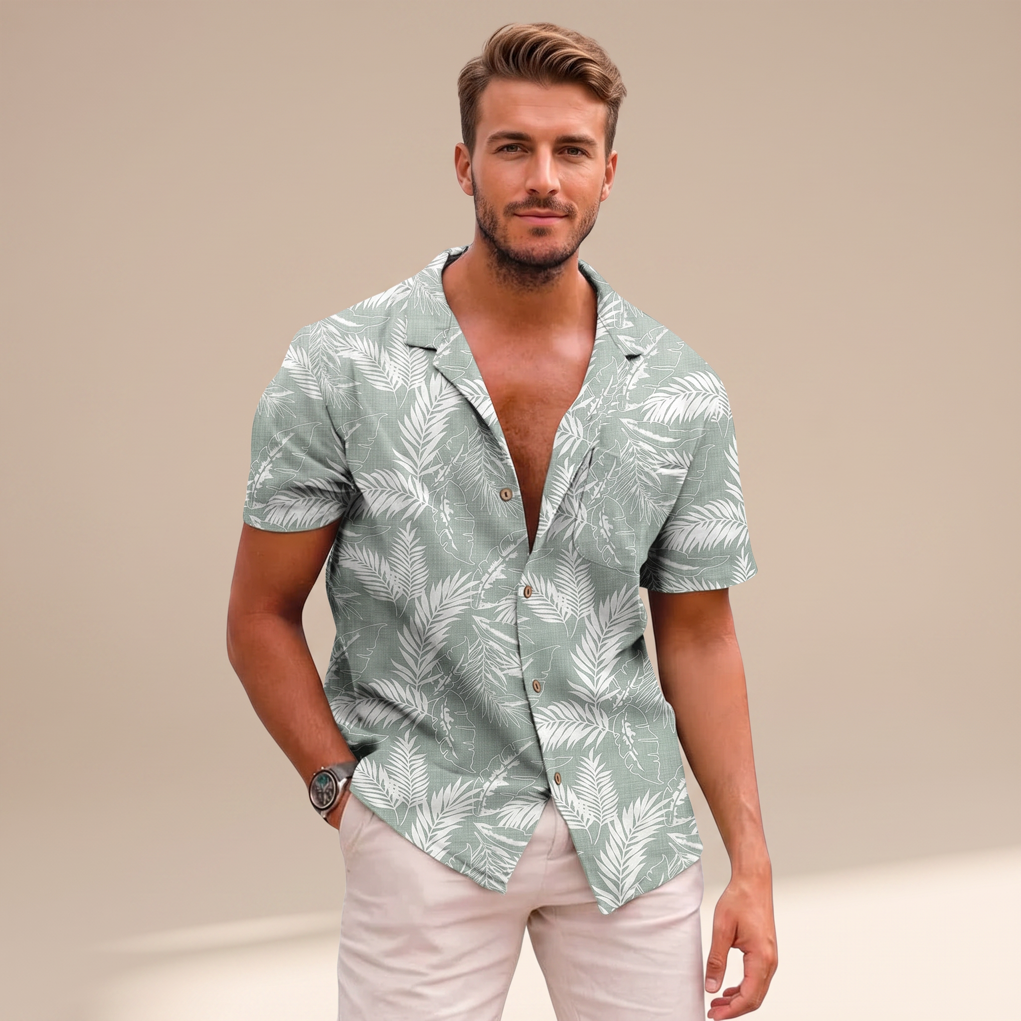 Tiago - Hawaiianische Blumenshirts