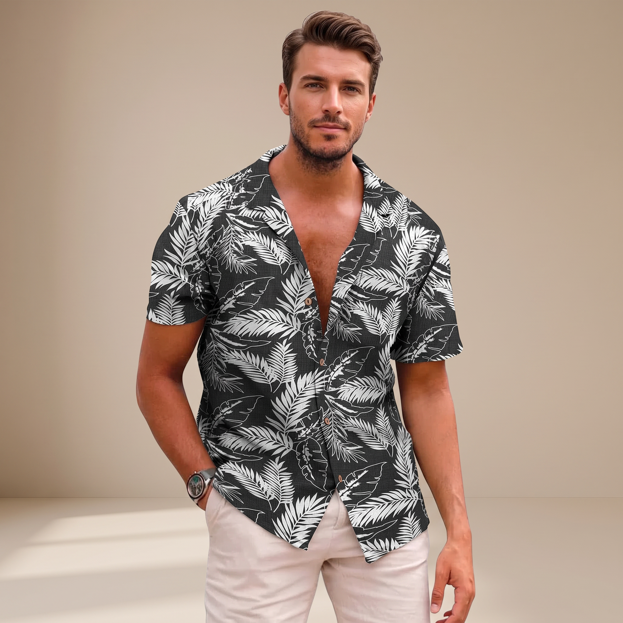 Tiago - Hawaiianische Blumenshirts