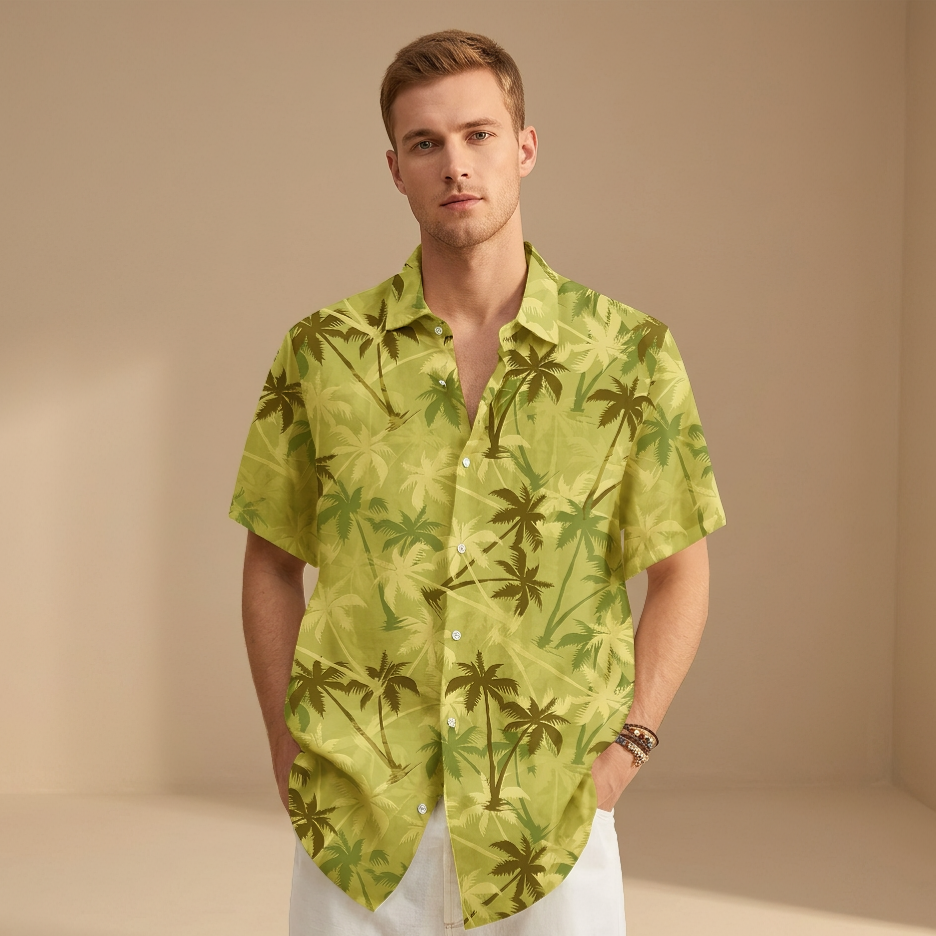 Jenson - Hawaiianisches Bedrucktes Hemd