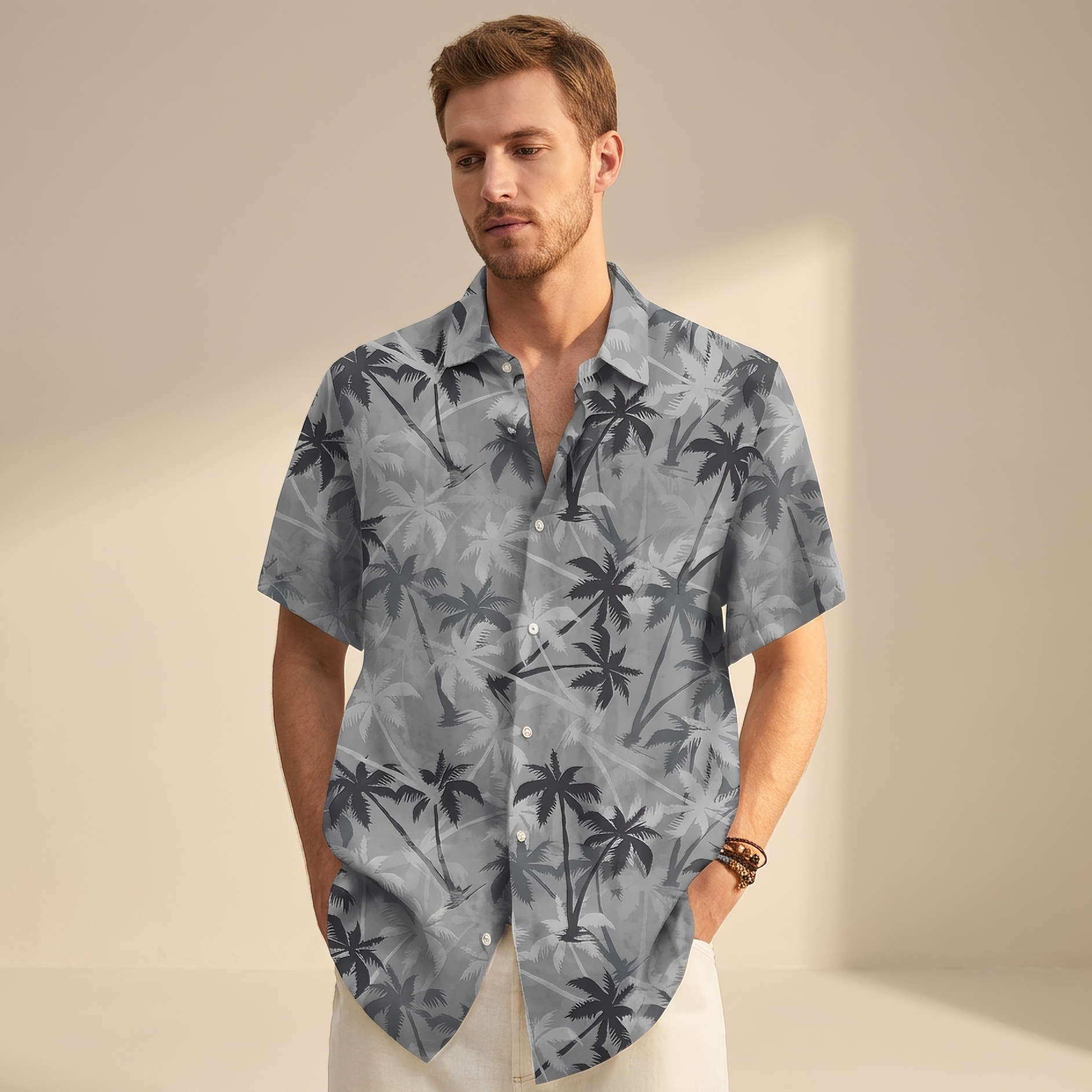 Jenson - Hawaiianisches Bedrucktes Hemd
