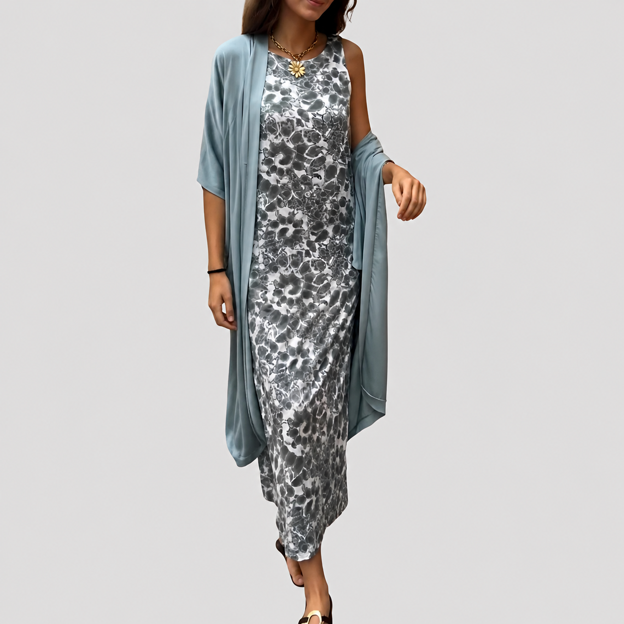 Hanna - Lässiges Zweiteiliges Kleid Set