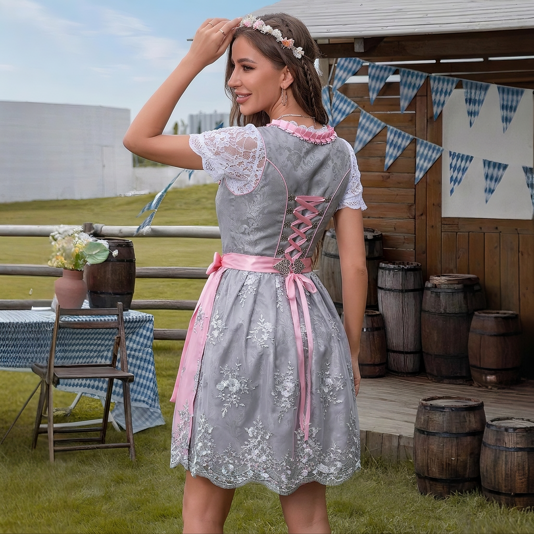 Kendra - Stilvolles Festliches Oktoberfestkleid