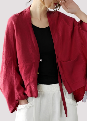 Tilly - Lässiger, locker sitzender Cardigan mit Taschen für Damen