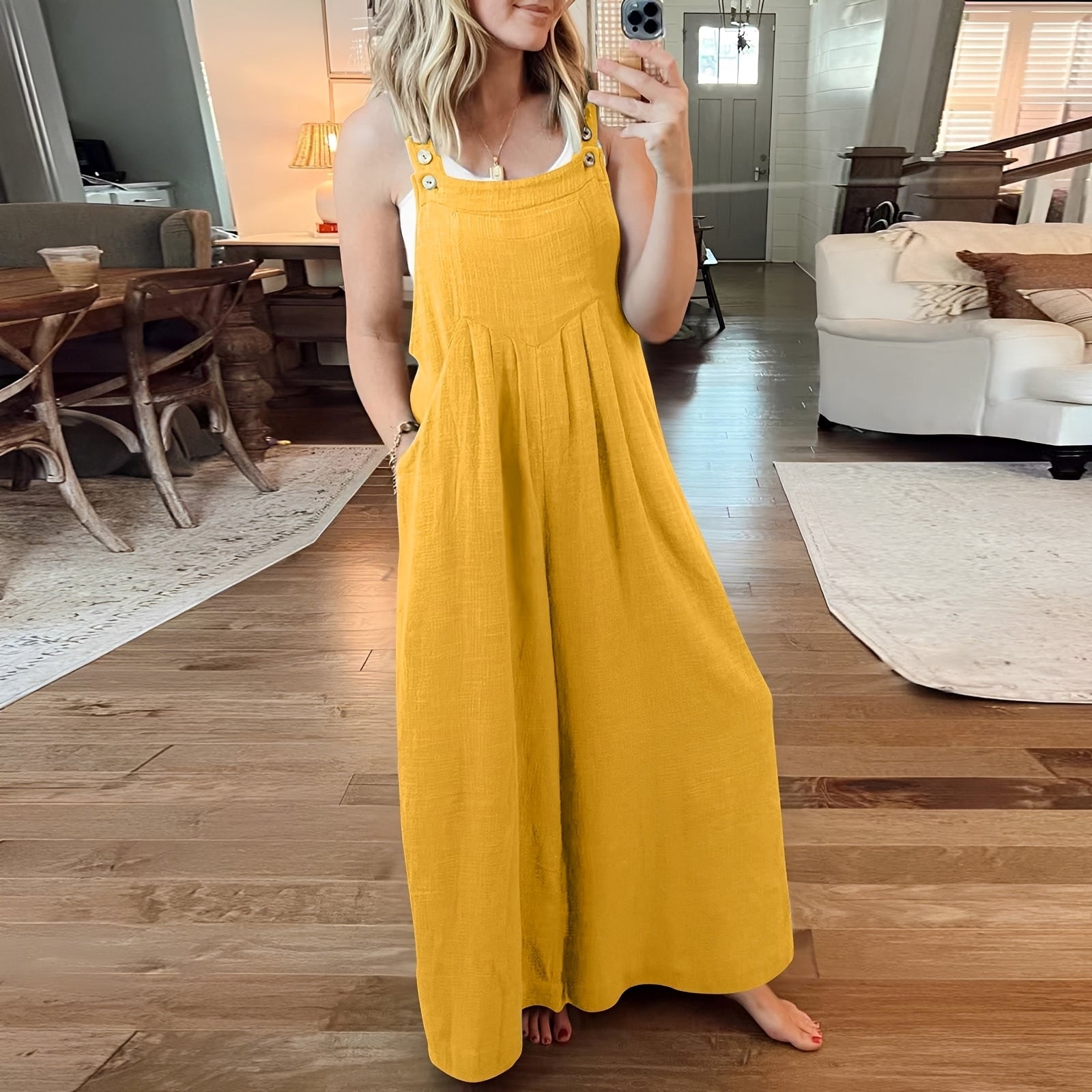 Chloe - Stilvoller Jumpsuit mit weitem Bein für Damen