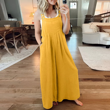 Chloe - Stilvoller Jumpsuit mit weitem Bein für Damen