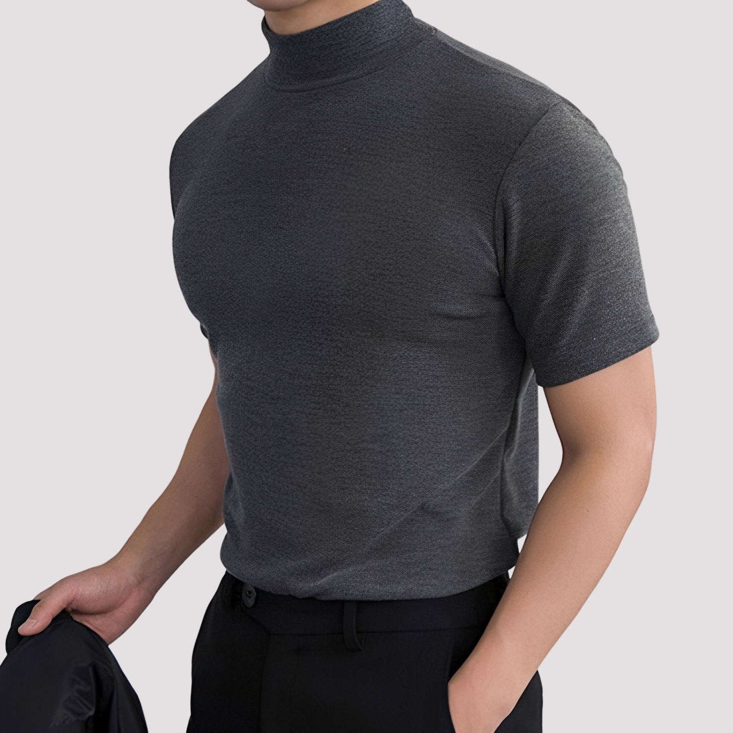 Alfie - Lässiges T-Shirt in schmaler Passform für Herren