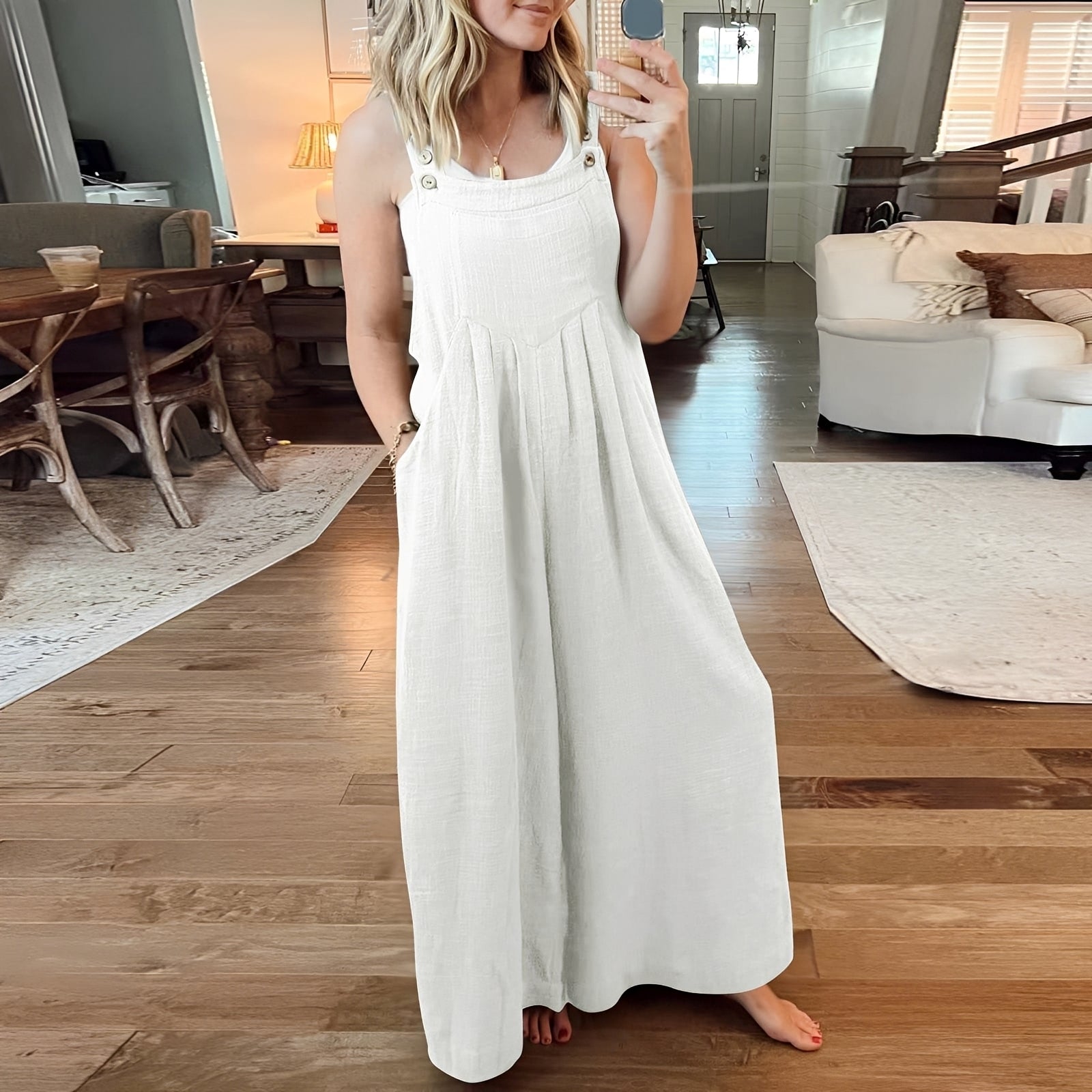Chloe - Stilvoller Jumpsuit mit weitem Bein für Damen