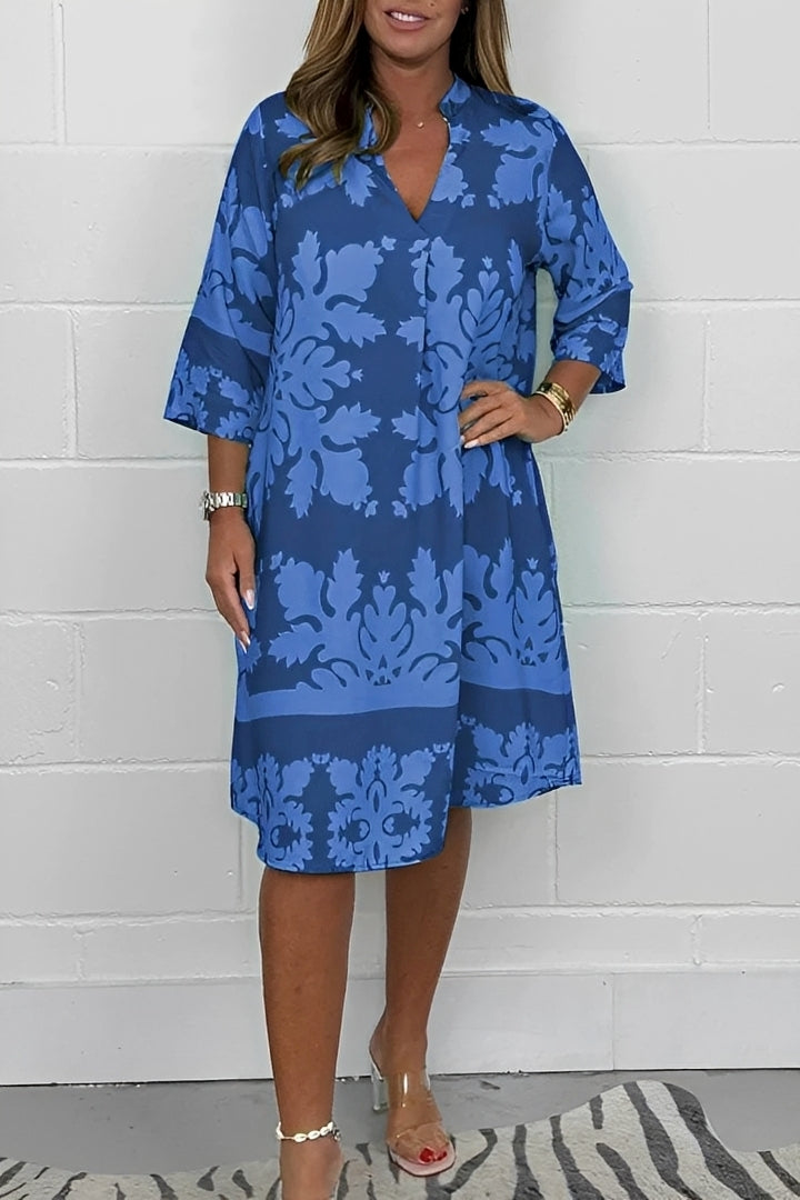 Tanya - Stilvolles, locker sitzendes Kleid für Damen