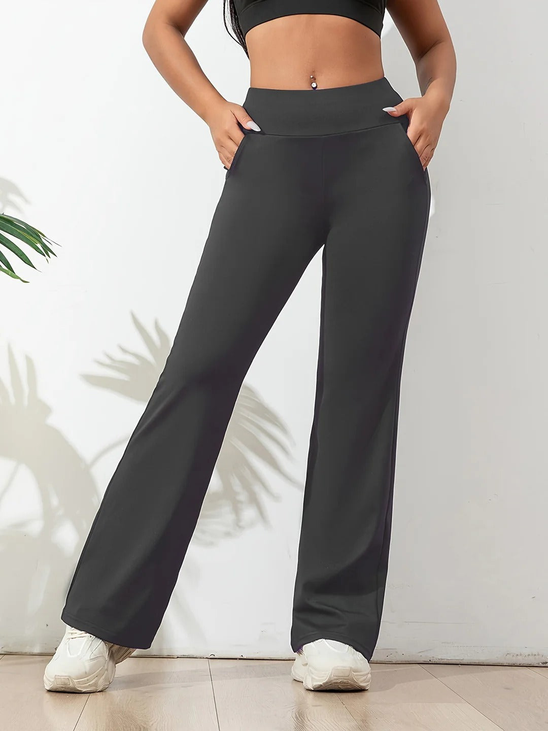Lucia - Lässige High Waist Schlaghose