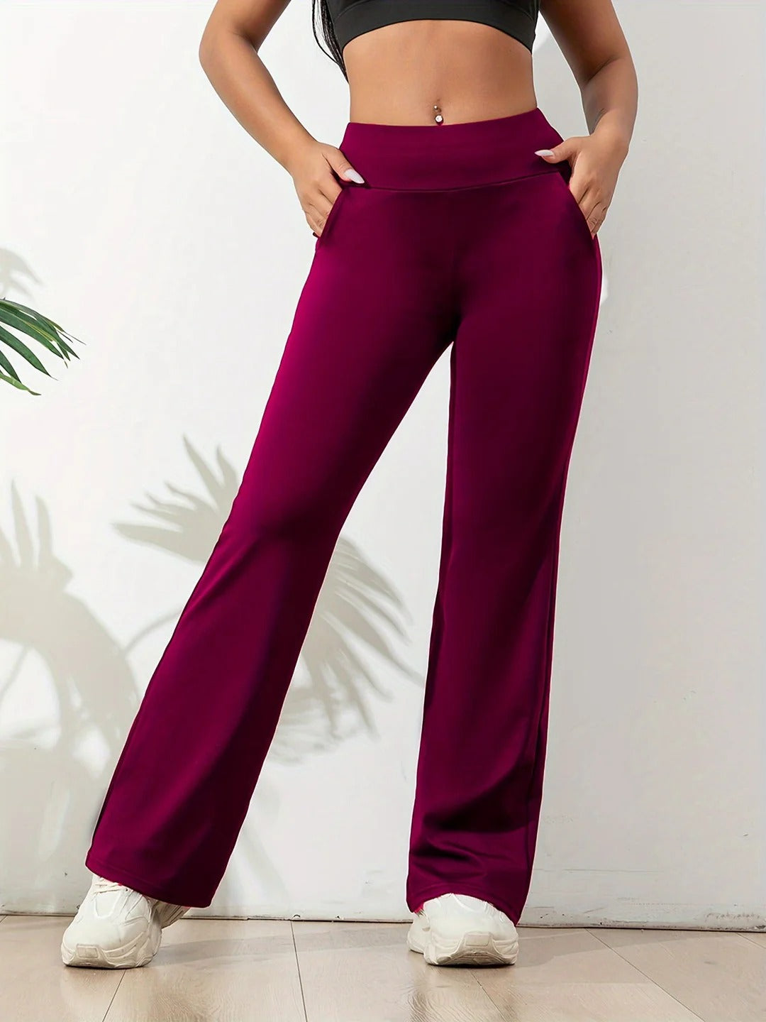 Lucia - Lässige High Waist Schlaghose