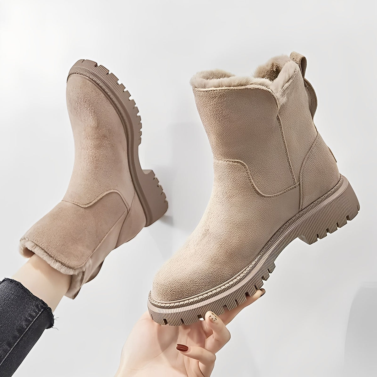 Raschelle - Modische und behagliche Stiefel