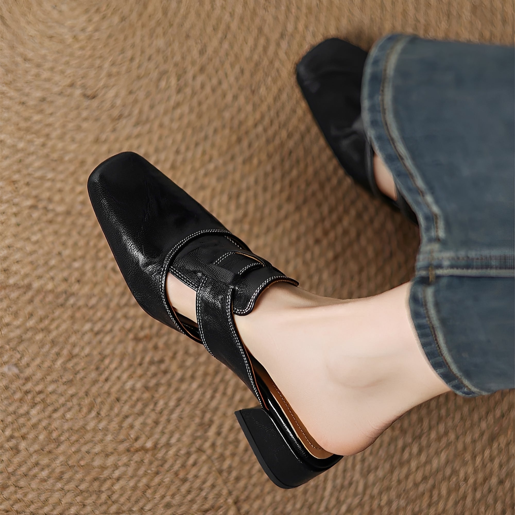 Evie - Stilvolle Mules Sandalen
