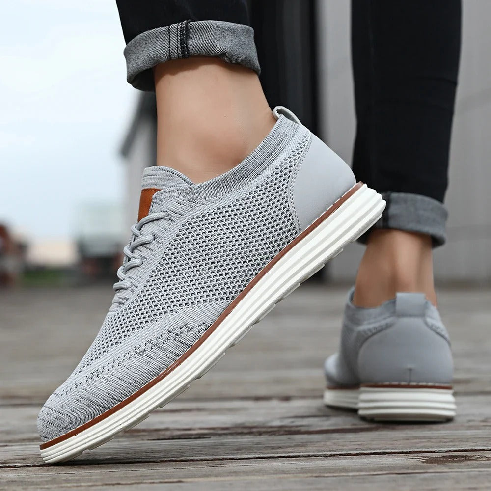 Randall - Lässige Fly Gewebte Sneakers