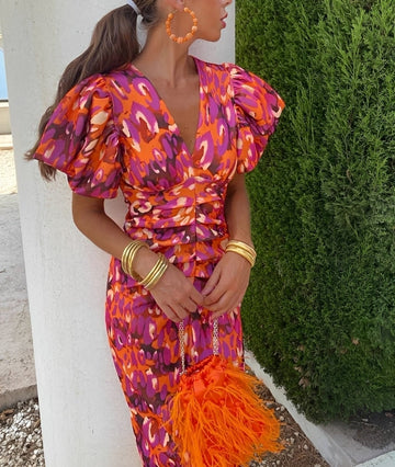 Kylie - Stylisches Blumenkleid