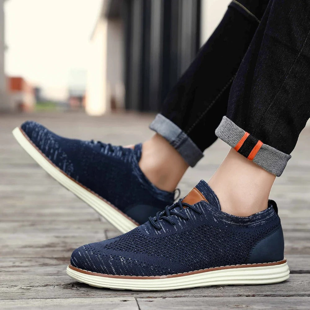 Randall - Lässige Fly Gewebte Sneakers