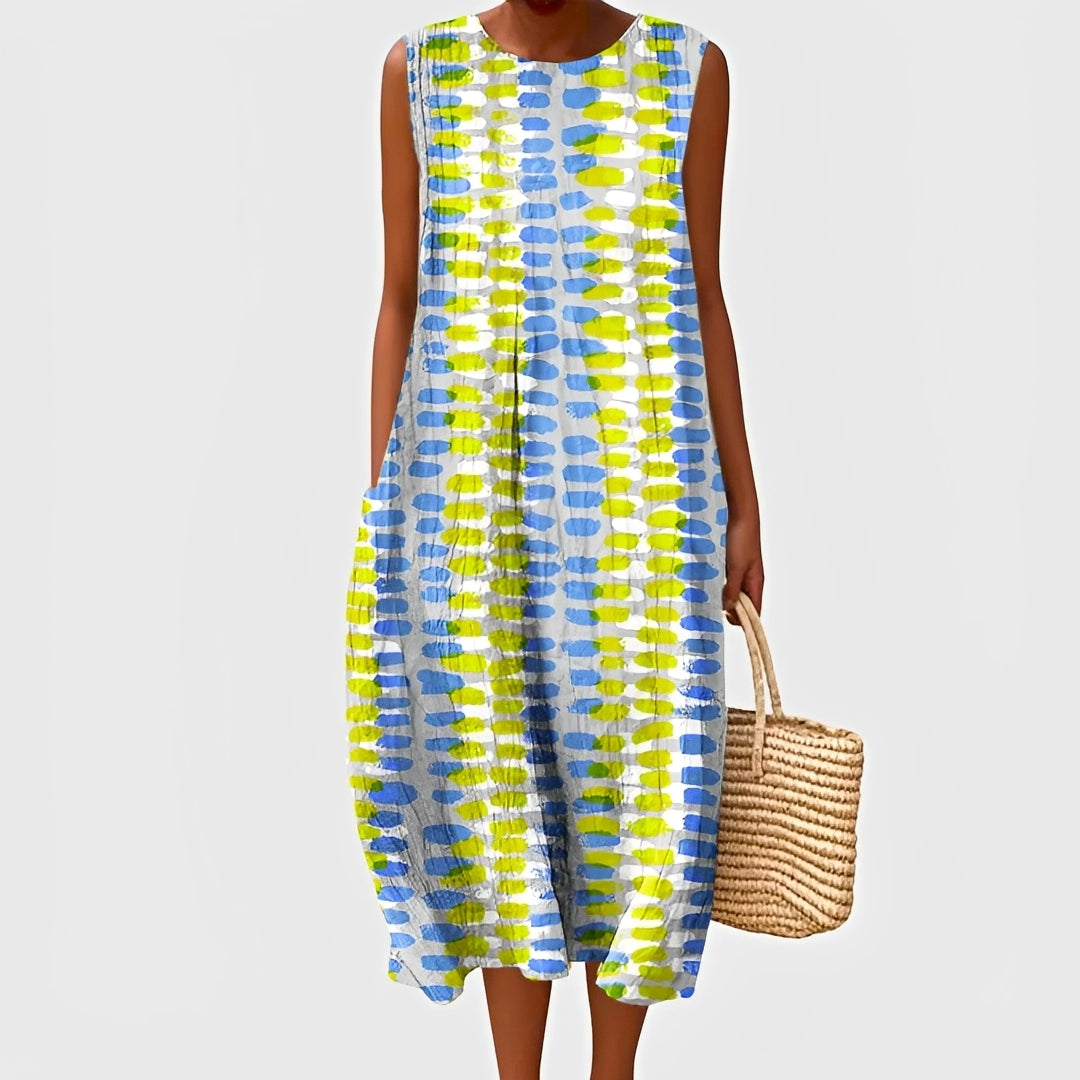 Karen - Stilvolles, ärmelloses Kleid für Damen