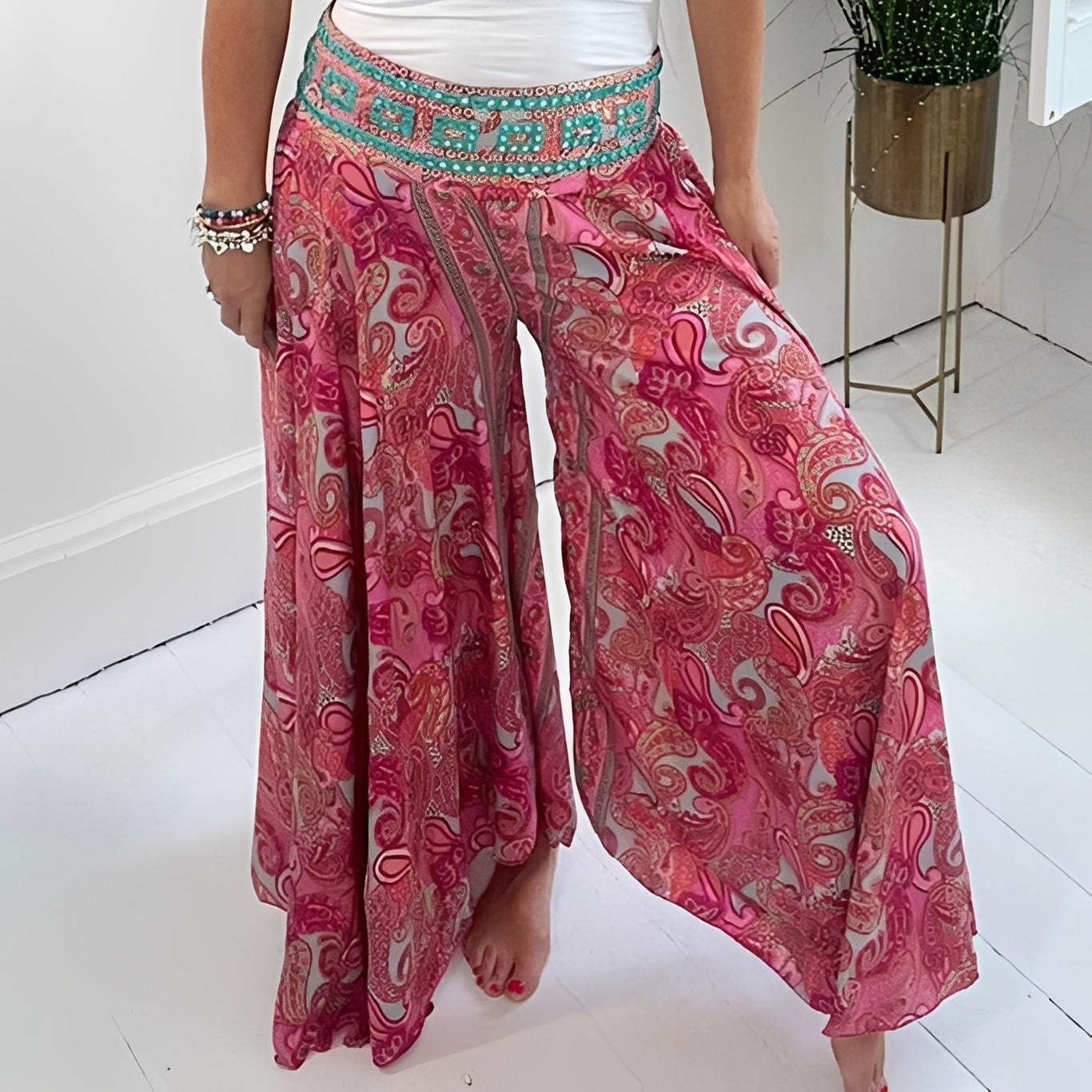 Jasmin - Stilvoller Rock mit Ethno-Print für Damen