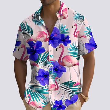 Philip - Stilvolles Hemd mit Hawaii-Print für Herren