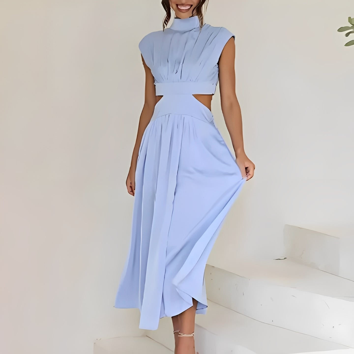 Isabella - Stilvolles Ärmelloses Kleid