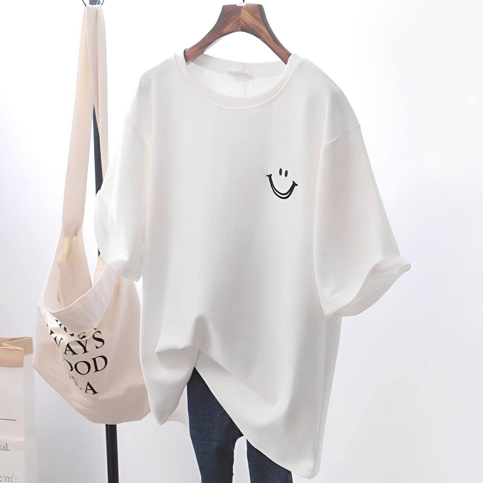 Selina - Stilvolles Bedrucktes T-Shirt