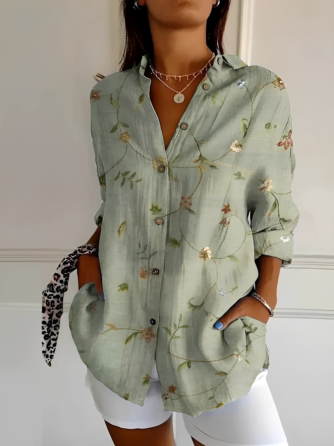 Chantelle - Stilvolle Bluse mit Knopfleiste für Damen