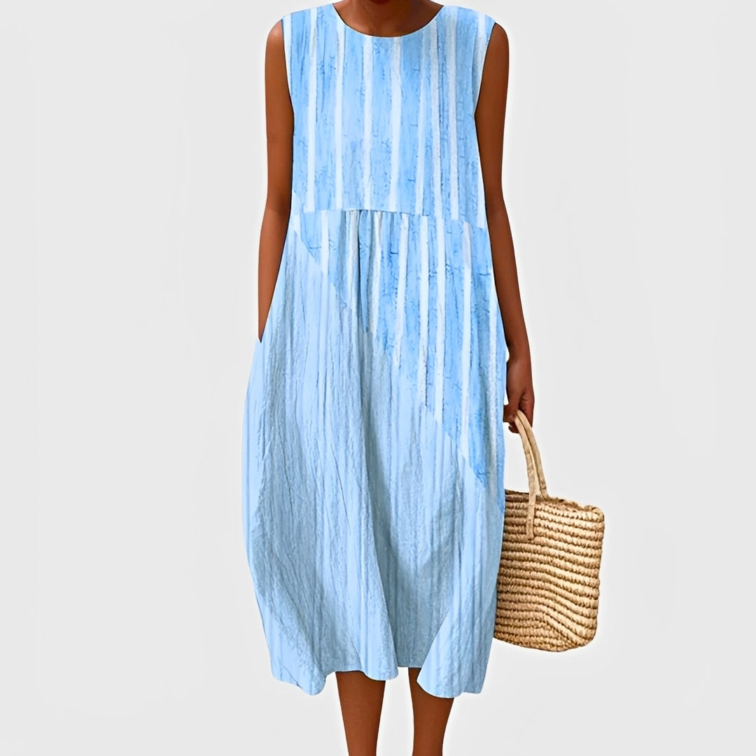 Karen - Stilvolles, ärmelloses Kleid für Damen