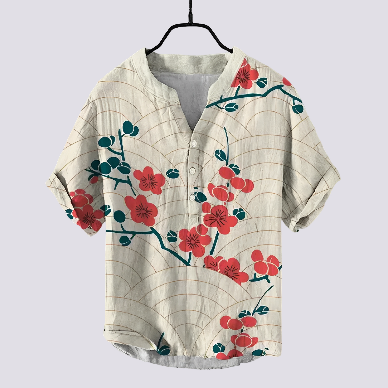 Fiona - Stilvolles Shirt mit kunstvollem Aufdruck für Damen
