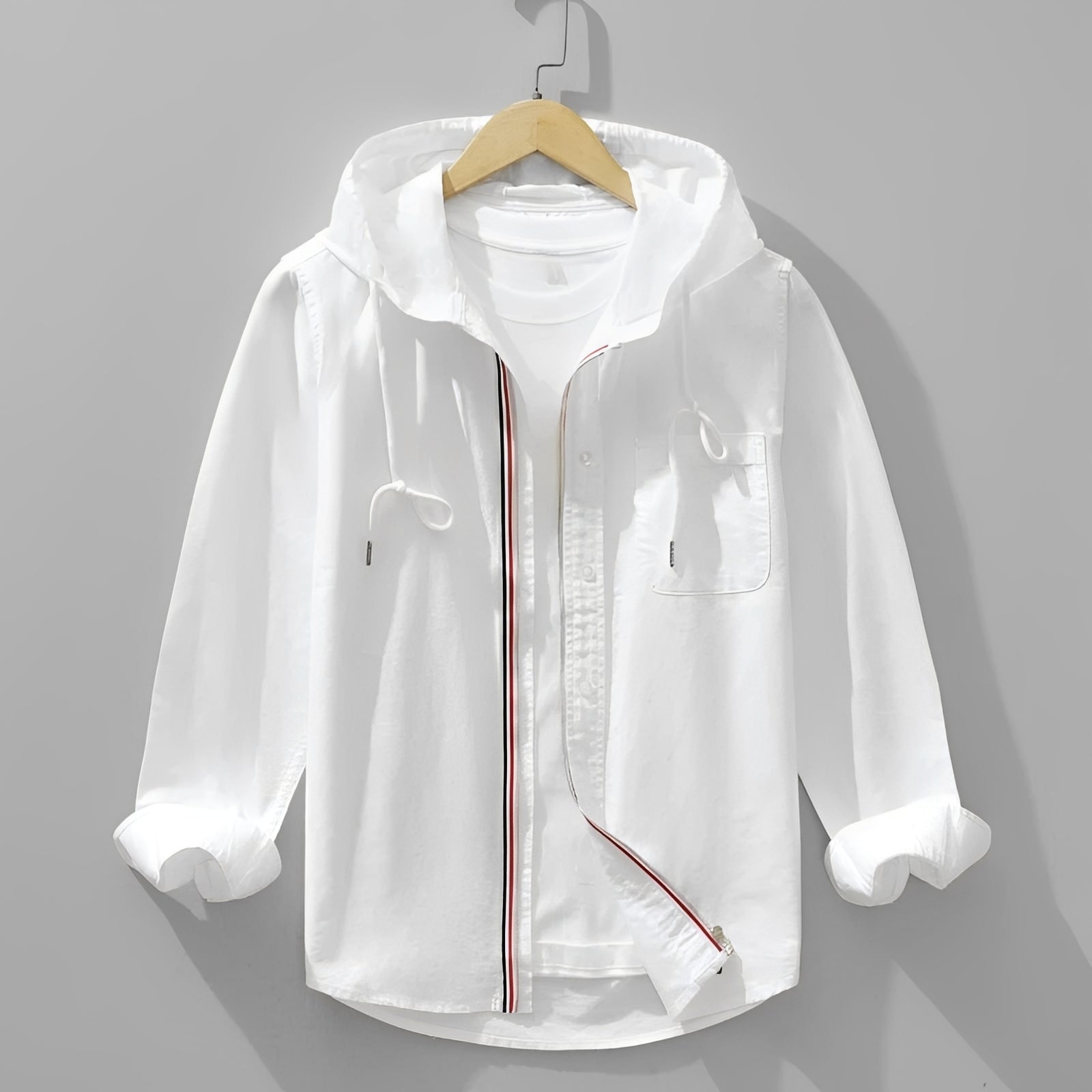 Richard - Lässiges Langarm-Shirt mit Kapuze für Herren