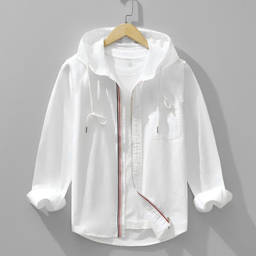 Richard - Lässiges Langarm-Shirt mit Kapuze für Herren