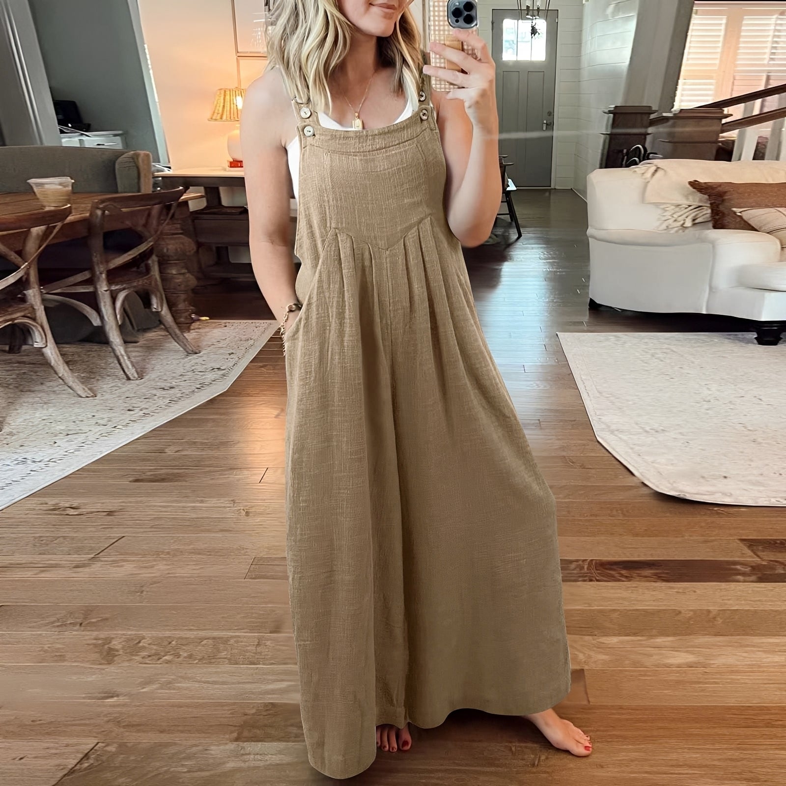 Chloe - Stilvoller Jumpsuit mit weitem Bein für Damen