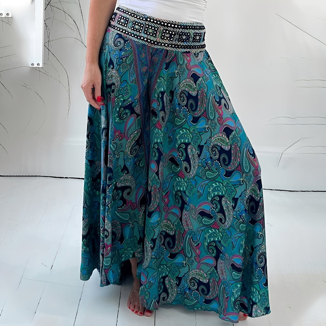 Jasmin - Stilvoller Rock mit Ethno-Print für Damen