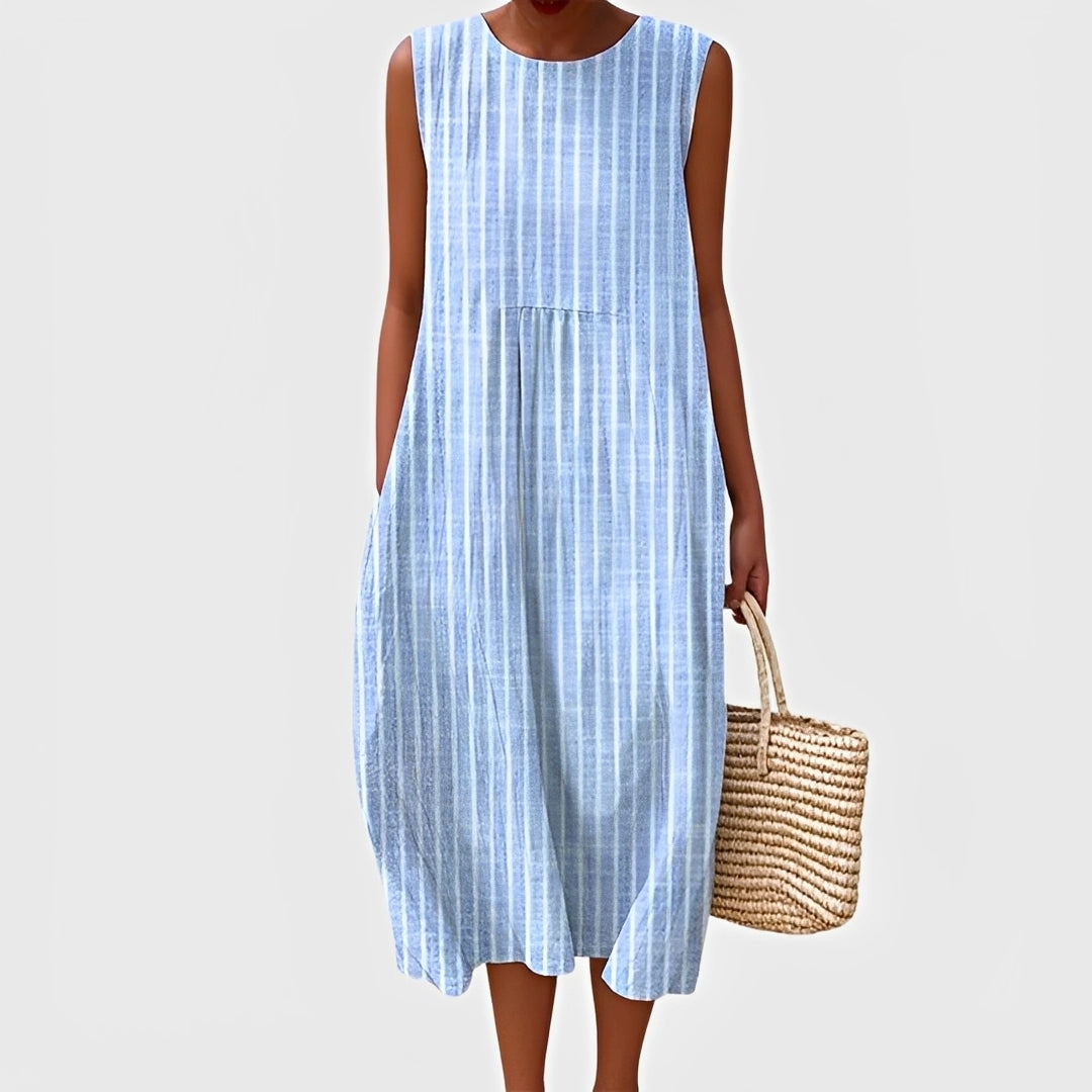 Karen - Stilvolles, ärmelloses Kleid für Damen