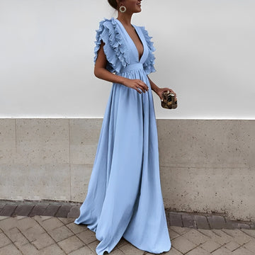 Dorsey - Elegantes Langes Maxikleid