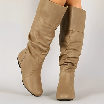 Lucia - Slip-on Flachstiefel