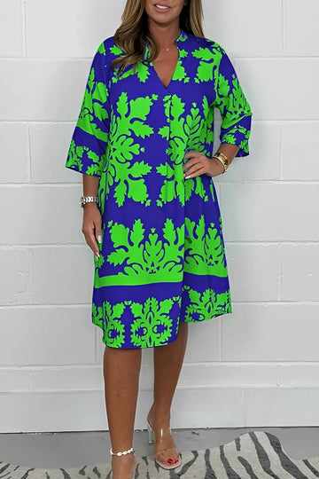 Tanya - Stilvolles, locker sitzendes Kleid für Damen