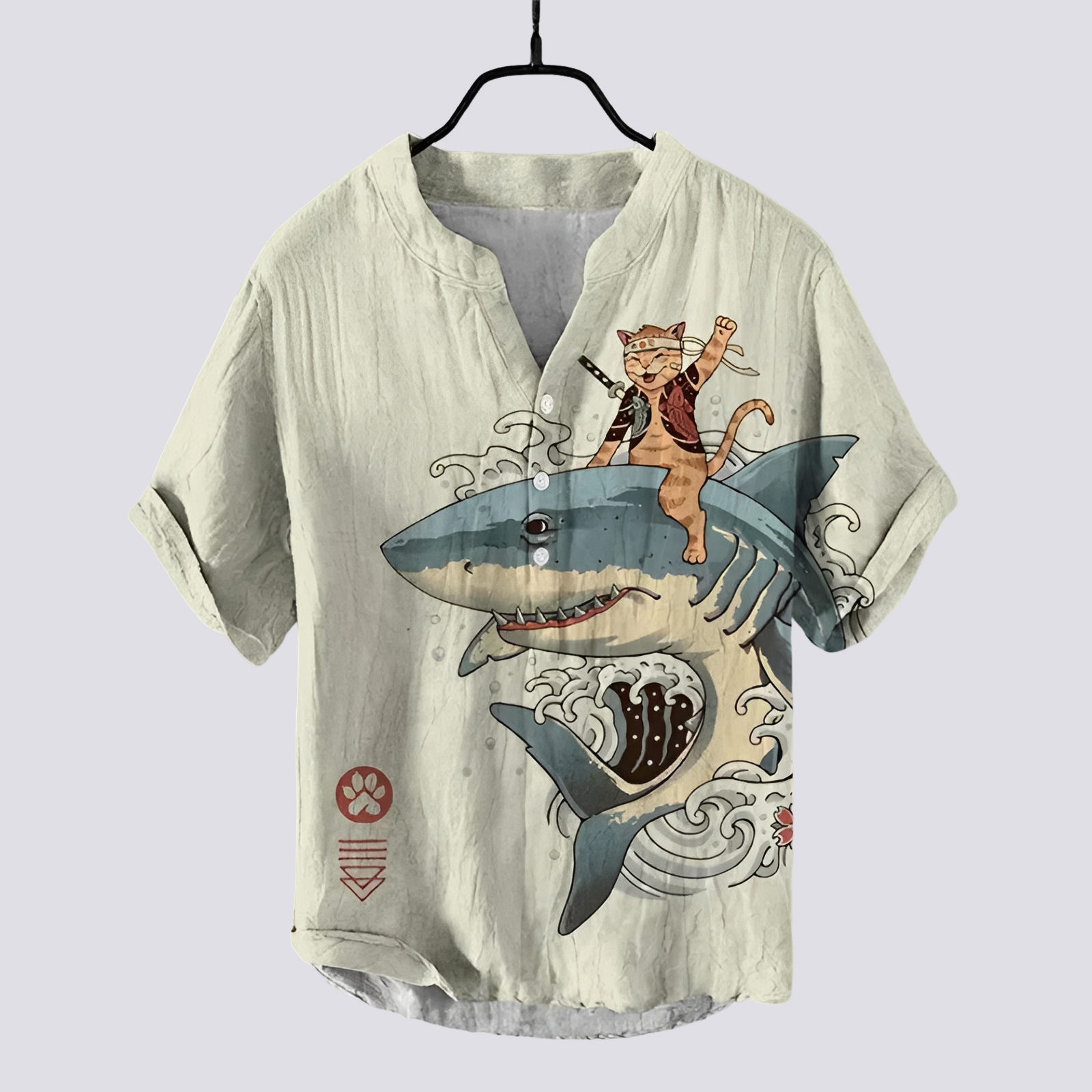 Fiona - Stilvolles Shirt mit kunstvollem Aufdruck für Damen