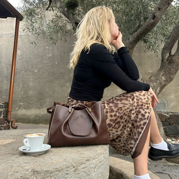 Sabrina - Elegante Retro-Schultertasche
