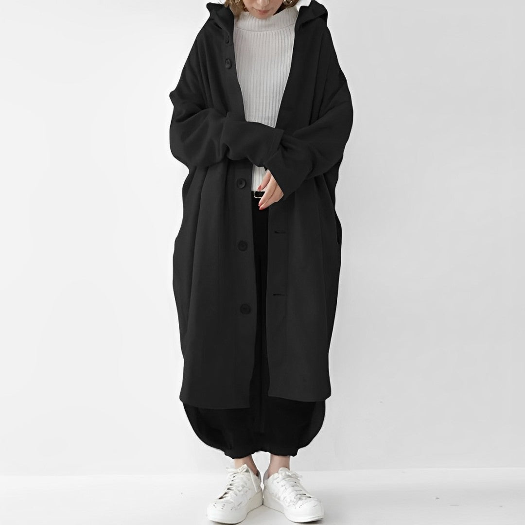 Cailyn - Komfortabler langer Trenchcoat