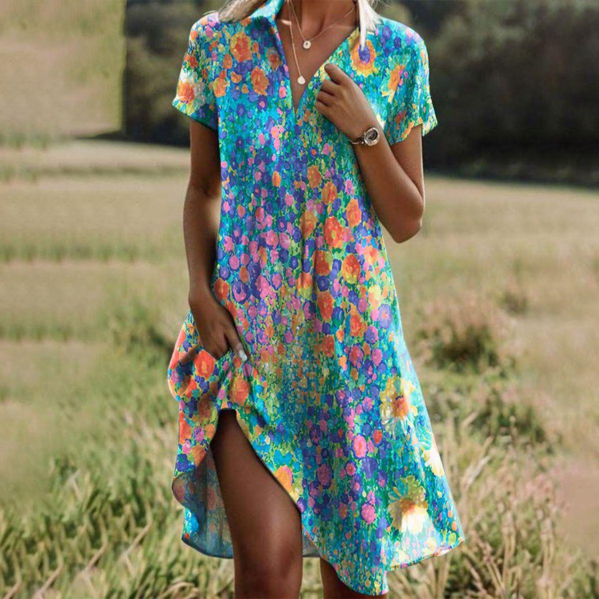 Carrie – Boho Chic Sommerkleid